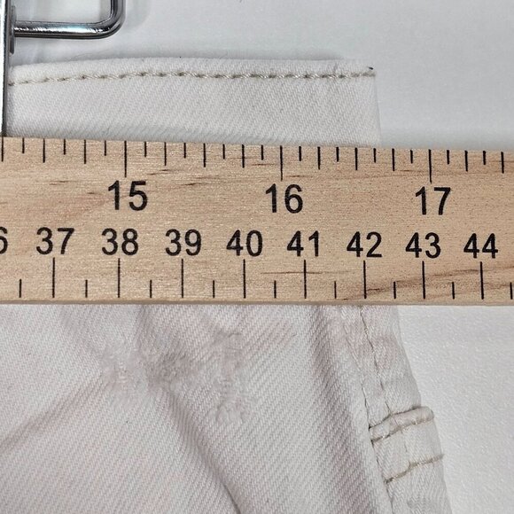 J.Crew Womens High-Rise Straight Jeans Premium Edition Re-Imagined White Size 31 - Picture 11 of 16